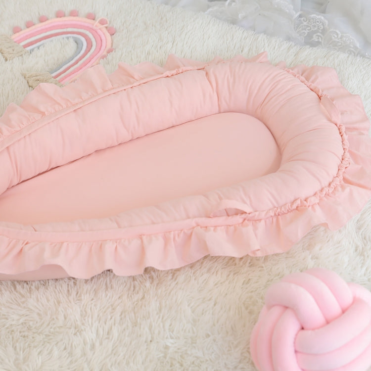 Lace Cotton Baby Uterus Bionic Bed Portable Newborn Bed Mat