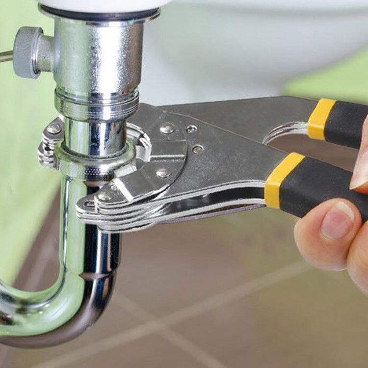8 Inch Multi-Function Adjustable Clampable Wrench Open Pliers Wrench