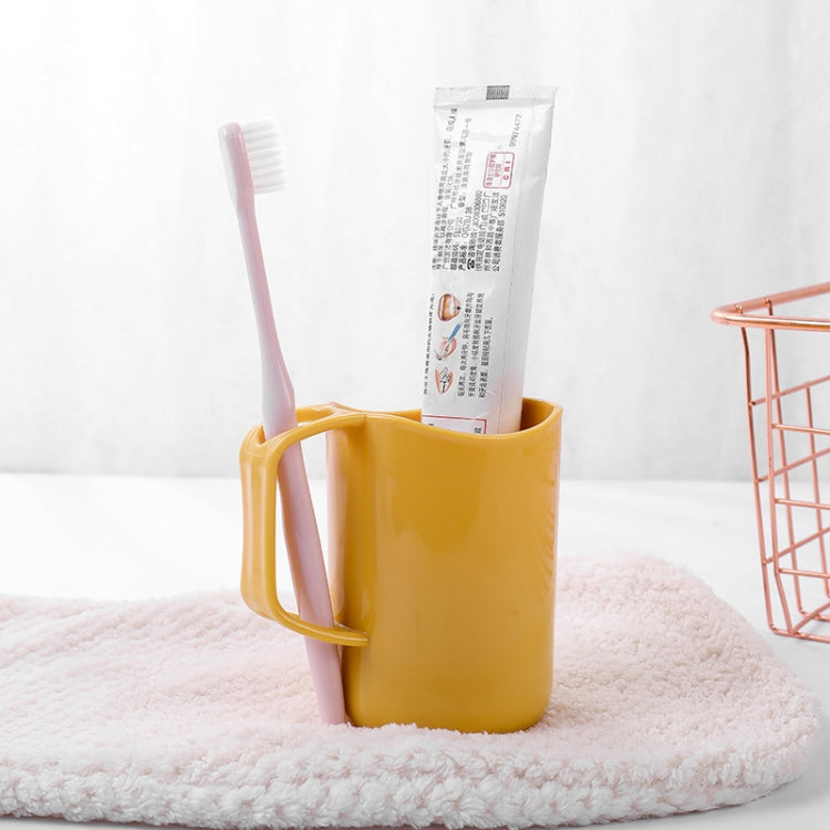 10 PCS Mouthwash Cup Home Simple Toothbrushing Cup Portable Tooth Cylinder Bucket,Random Color Delivery