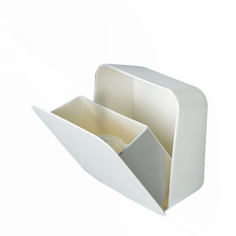 2 PCS Creative Multifunctional Cotton Swab Storage Box Wall-Mounted Clamshell Dustproof  Cosmetics Finishing Box
