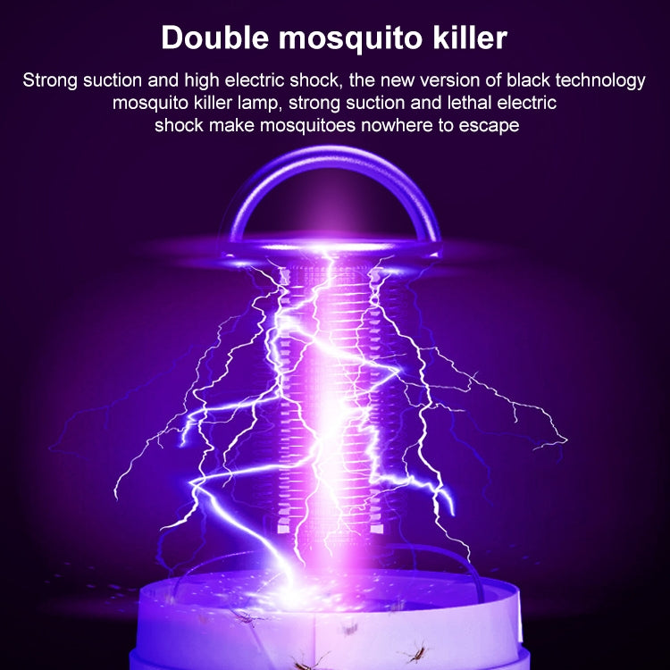 MM009 Home Bedroom Outdoor Physical Mosquito Killer USB Mosquito Repellent(White)