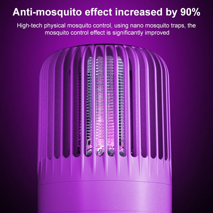 MM009 Home Bedroom Outdoor Physical Mosquito Killer USB Mosquito Repellent(White)