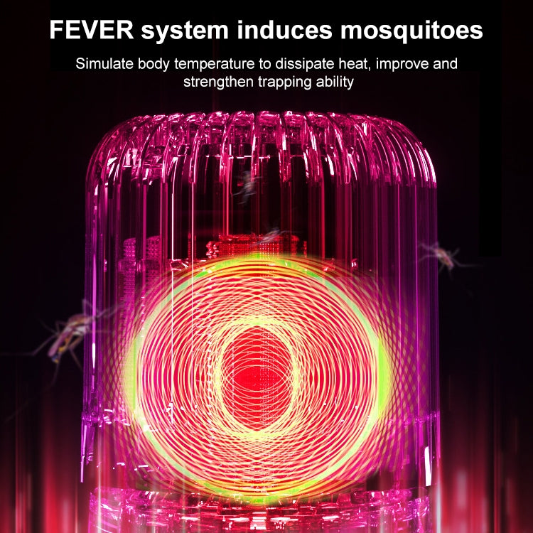 MM009 Home Bedroom Outdoor Physical Mosquito Killer USB Mosquito Repellent(White)