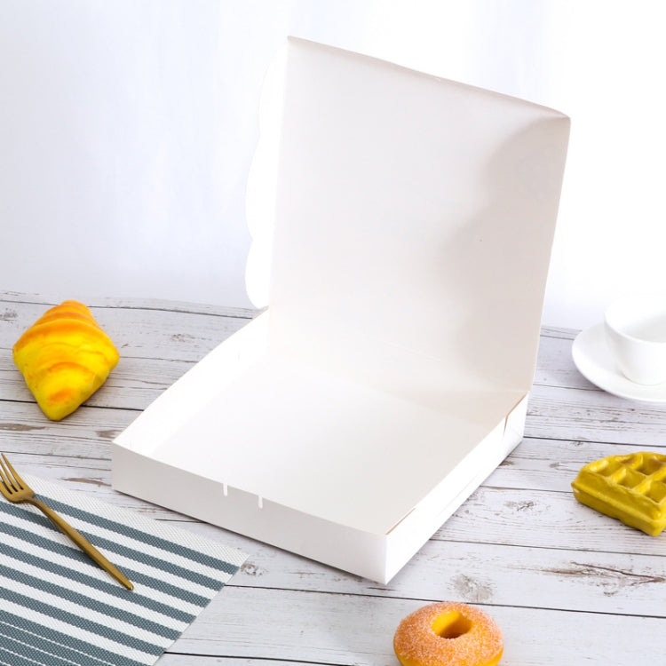 30 PCS Pizza Takeaway Packaging Carton Pizza Packaging Box, Specification: 6 Inches: 16x16x4cm
