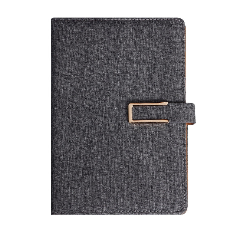 2 PCS Business Notebook Cloth Pattern PU Office Notebook, Specification: A5