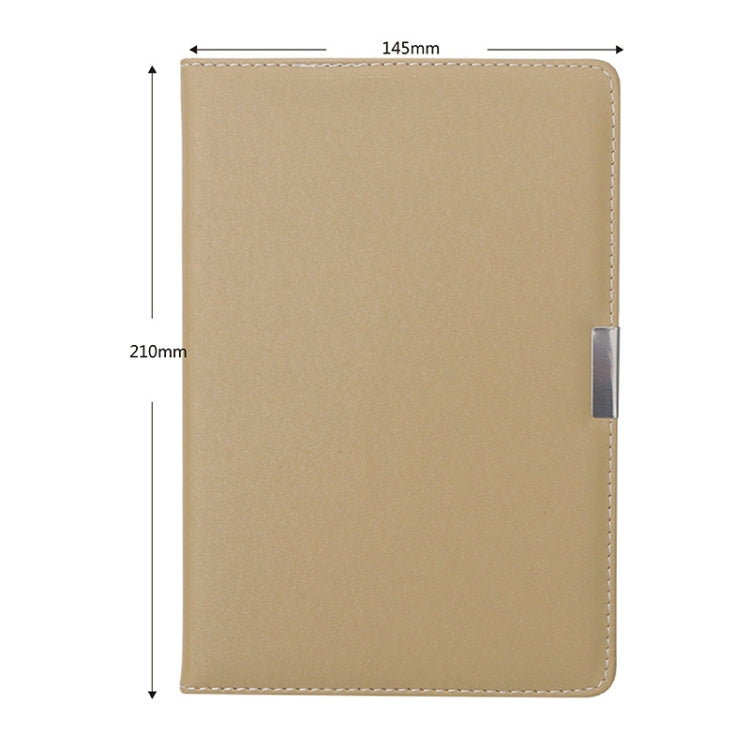 2 PCS PU Business Notebook Mounted Sewing Thread Notebook, Specification: A5