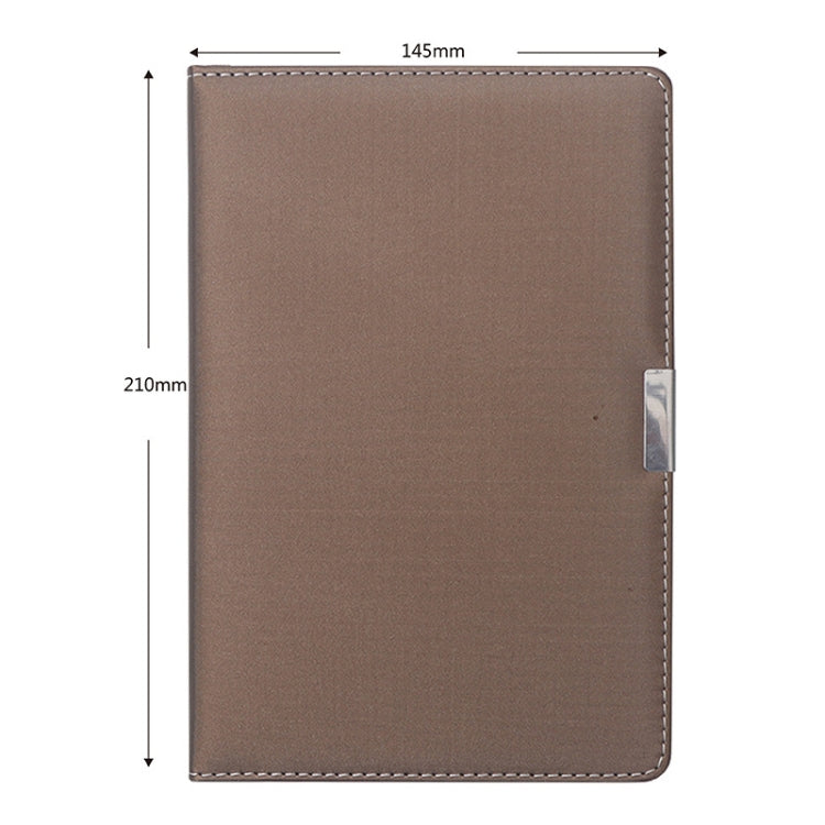 2 PCS PU Business Notebook Mounted Sewing Thread Notebook, Specification: A5