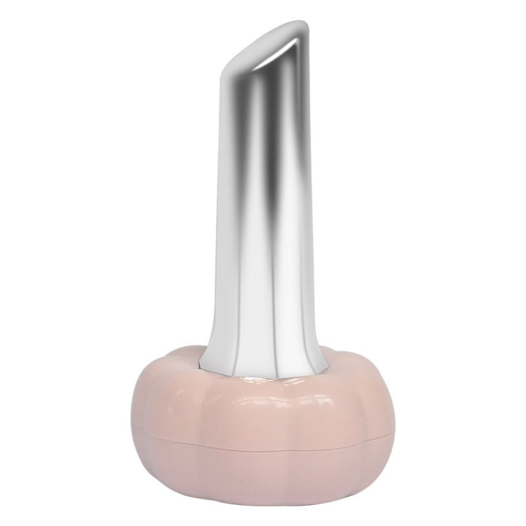 BR-1010 2 PCS Induction Instrument Micro Current Facial Massage Instrument Ion Color Light Skin Rejuvenation Instrument(Pink)