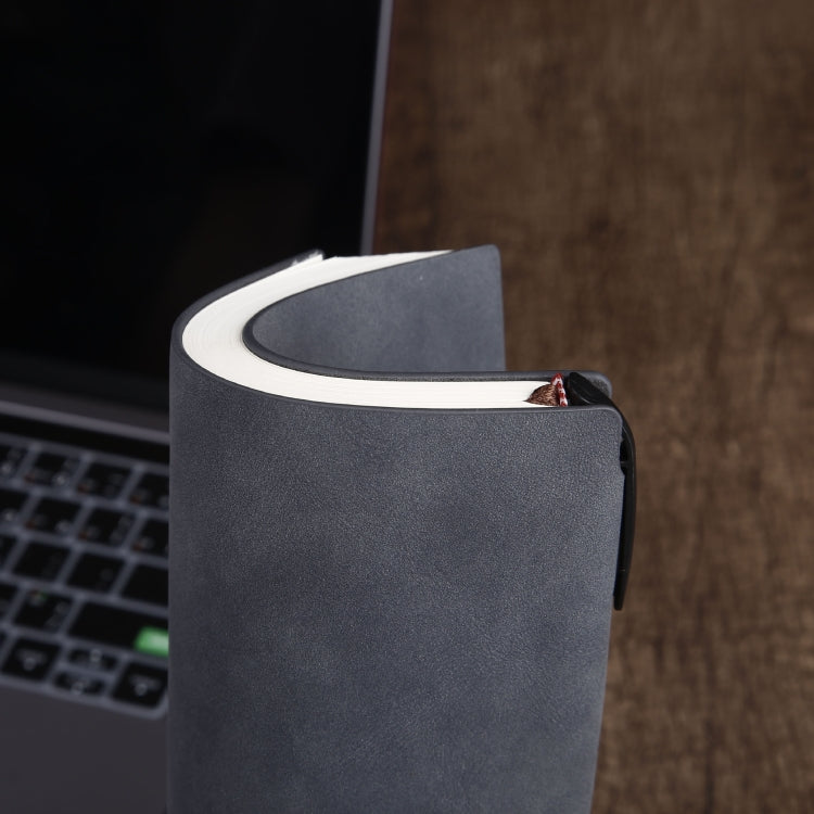 2 PCS Business Notebook PU Retro Soft Leather Office Notepad, Cover color: Dark Green Ordinary, Specification: A5