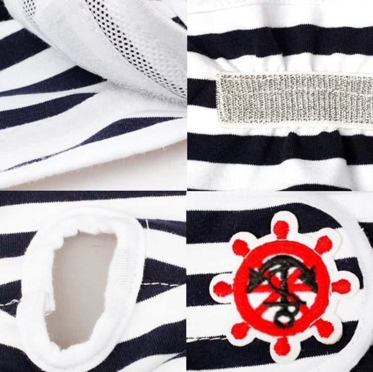 2 PCS Pet Physiological Pants Female Dog Physiological Period Hygiene Pants, Size: XL(Red White Stripes)