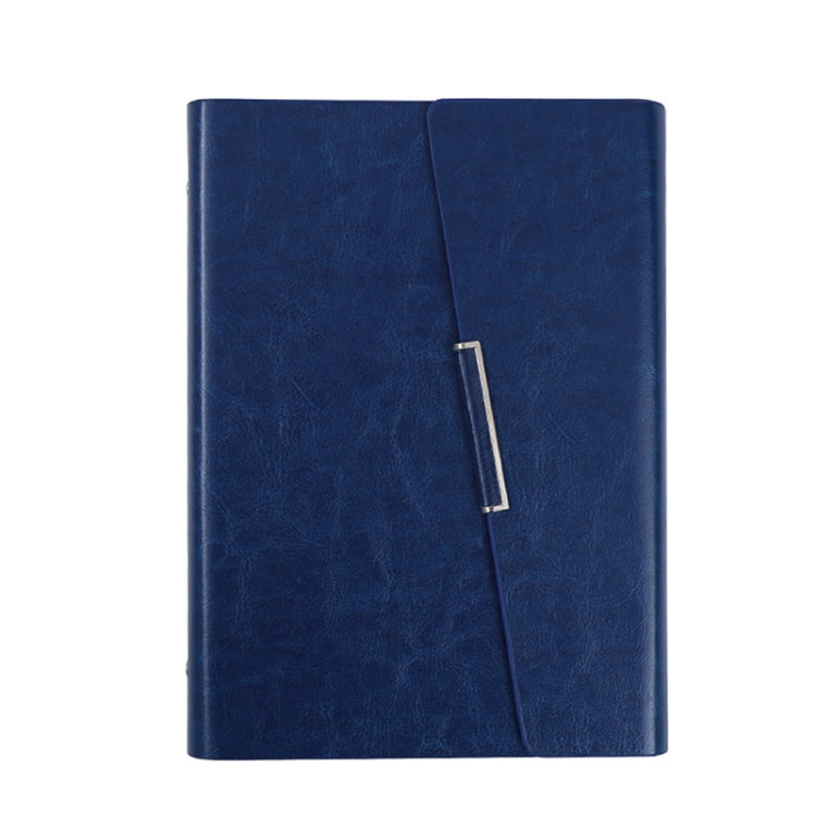 2 PCS Business Notebook Imitation Leather PU Tri-Fold Loose-Leaf Notepad, Specification: A5