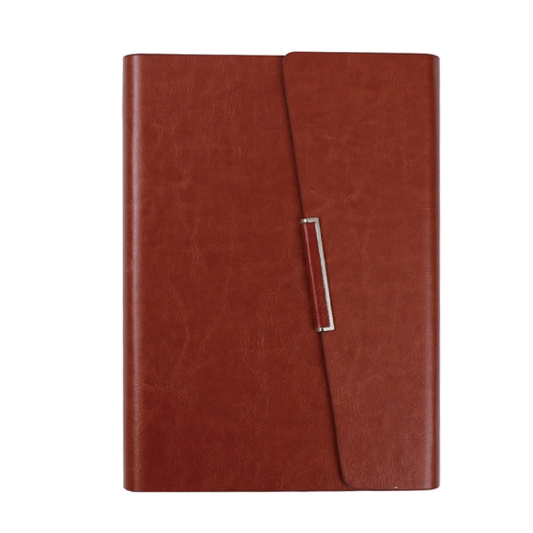 2 PCS Business Notebook Imitation Leather PU Tri-Fold Loose-Leaf Notepad, Specification: A5