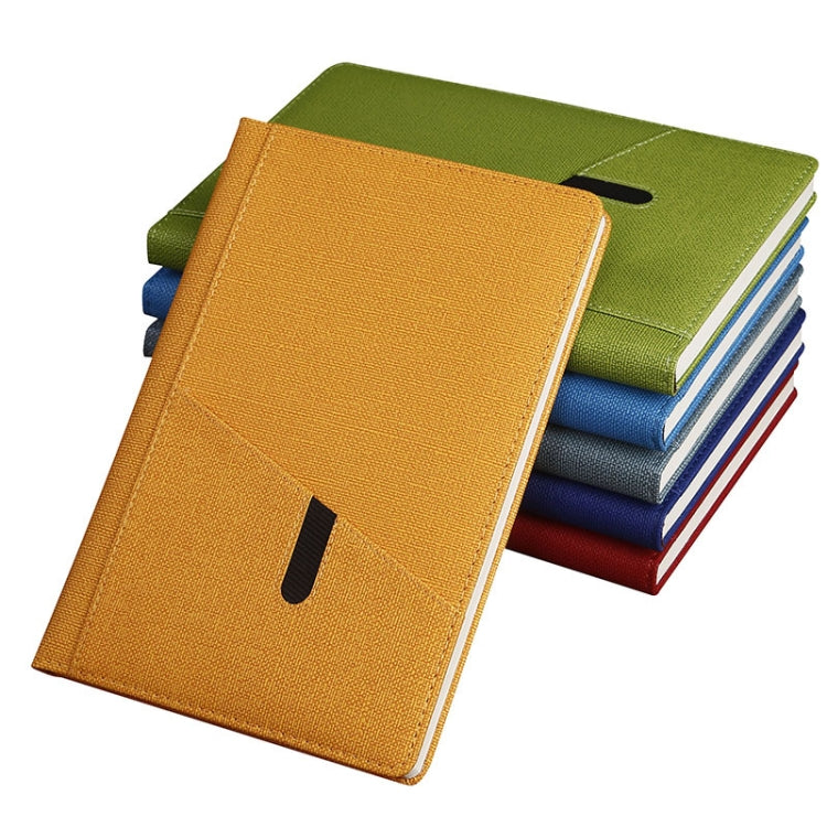 2 PCS Notebook PU Leather Business Notepad Pocket Student Notepad, Specification: A5