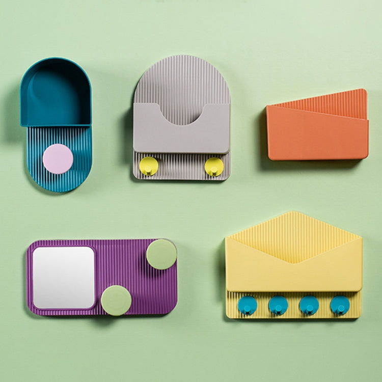 Creative Wall Shelf Living Room Door Hanging Decoration Rack Bedroom Background Wall Storage Box Specification: A1324501