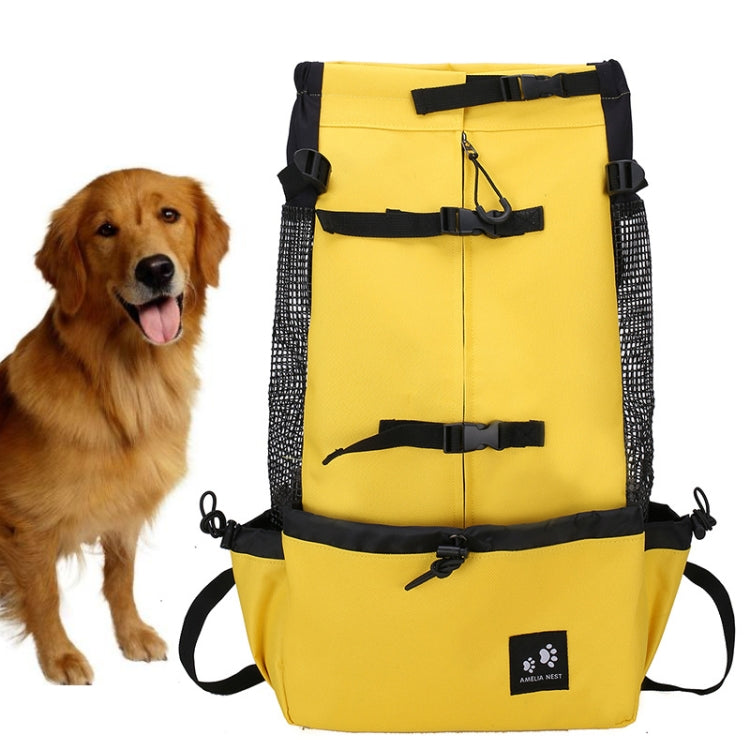 Ventilated And Breathable Washable Pet Portable Backpack, Size: L