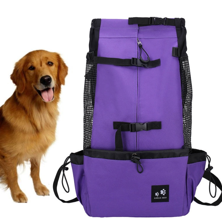 Ventilated And Breathable Washable Pet Portable Backpack, Size: XL