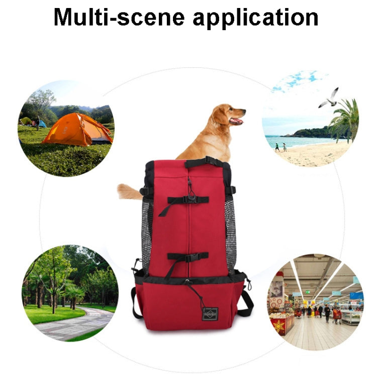 Ventilated And Breathable Washable Pet Portable Backpack, Size: XL