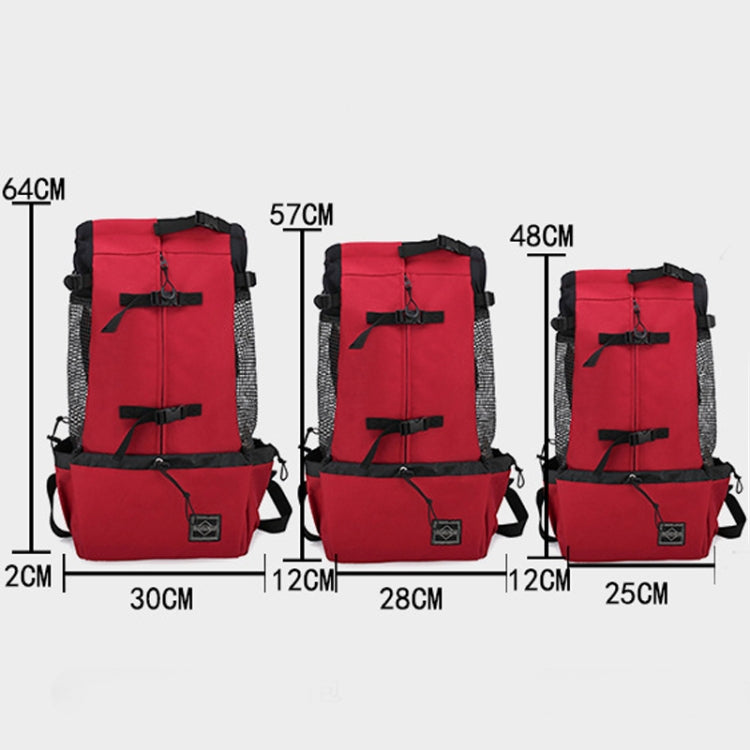 Ventilated And Breathable Washable Pet Portable Backpack, Size: XL