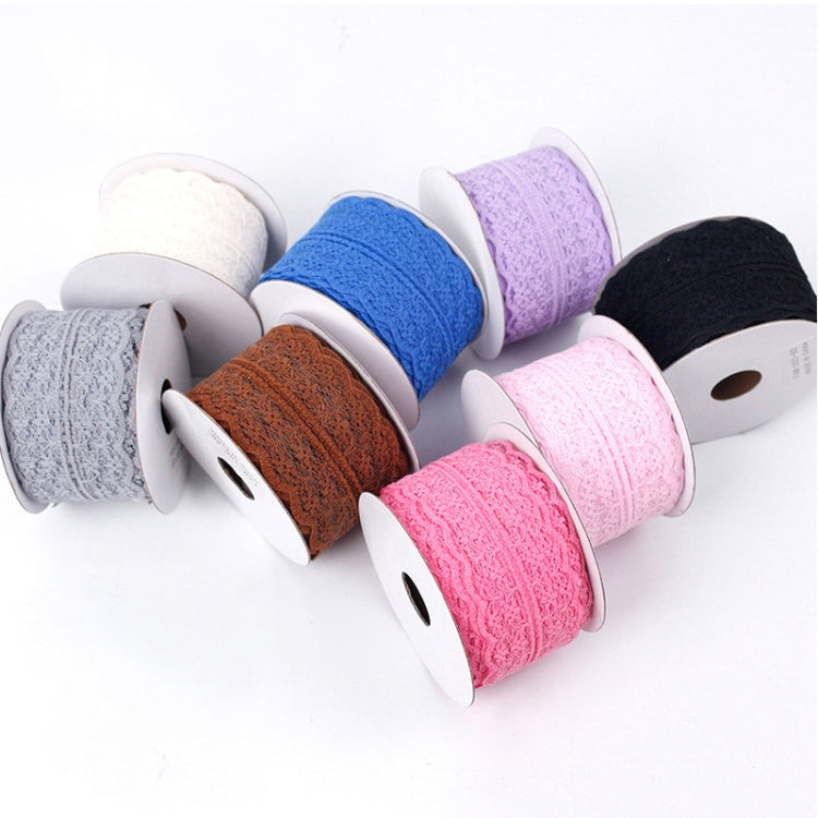 2 PCS Flower Hollow Lace Ribbon Flower Shop Bouquet Packaging Material