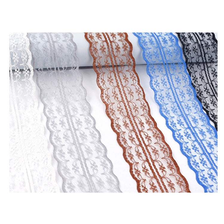 2 PCS Flower Hollow Lace Ribbon Flower Shop Bouquet Packaging Material