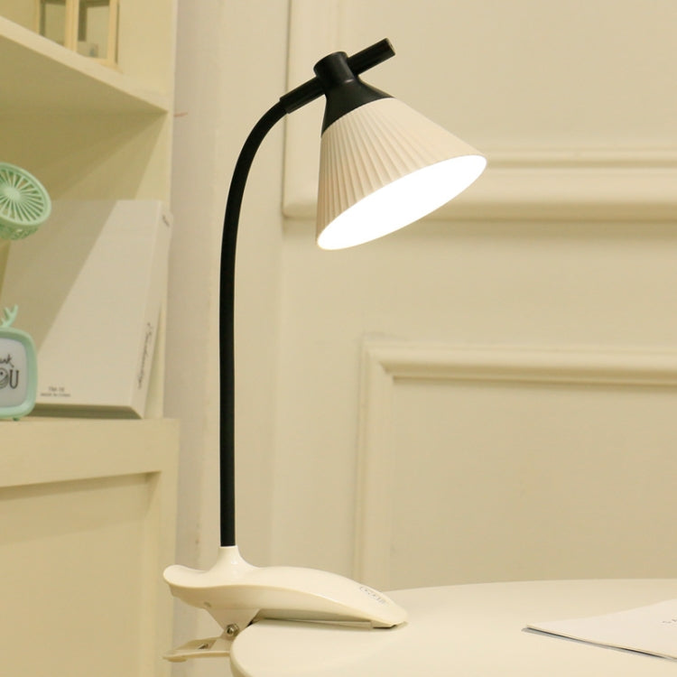1003 LED Eye Protection Bedside Dormitory Clip Desk Lamp Bedroom Touch Foldable Reading Desk Lamp