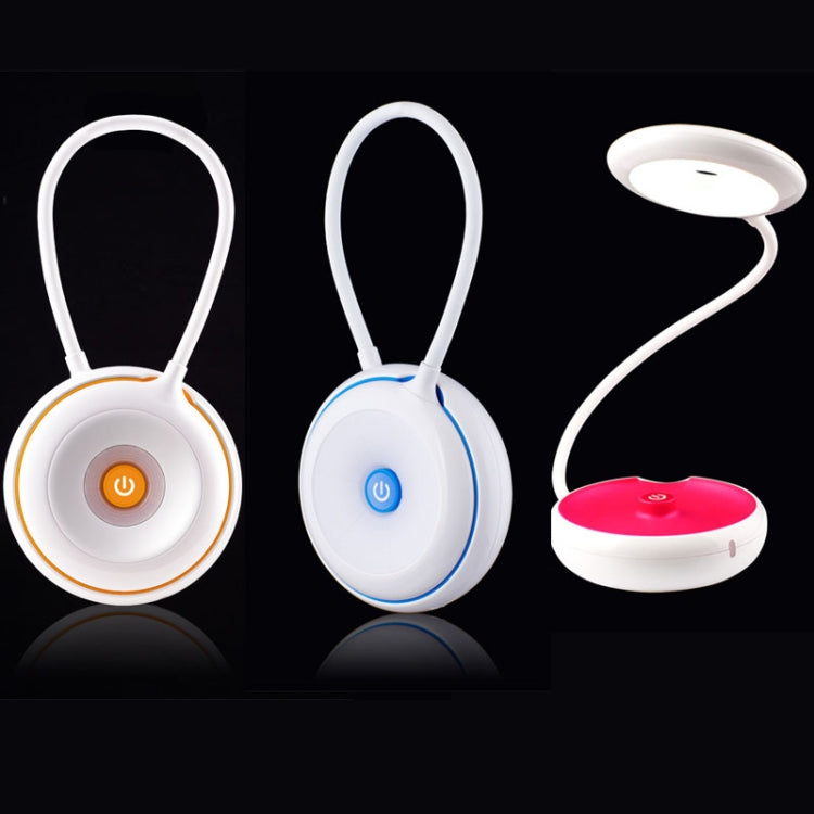 JP-sxd Portable Folding Xpress Lamp USB Bedroom Bedside Multifunctional Learning Table Lamp Outdoor LED Lamp(Rose Red)