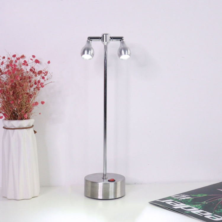 007A LED Bar Metal USB Table Lamp, CN Plug, Power source: 2W Total Height 31cm