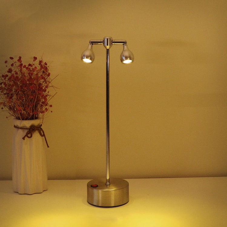 007A LED Bar Metal USB Table Lamp, CN Plug, Power source: 2W Total Height 31cm