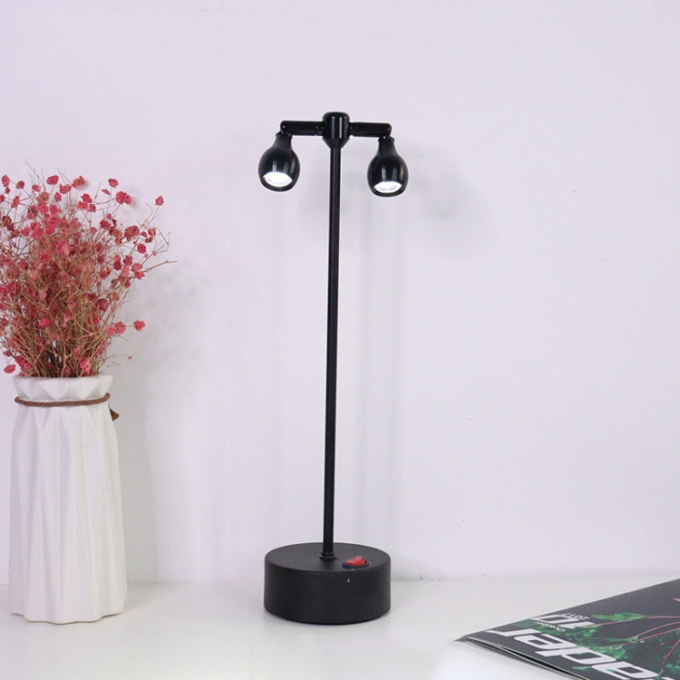 007A LED Bar Metal USB Table Lamp, CN Plug, Power source: 2W Total Height 31cm