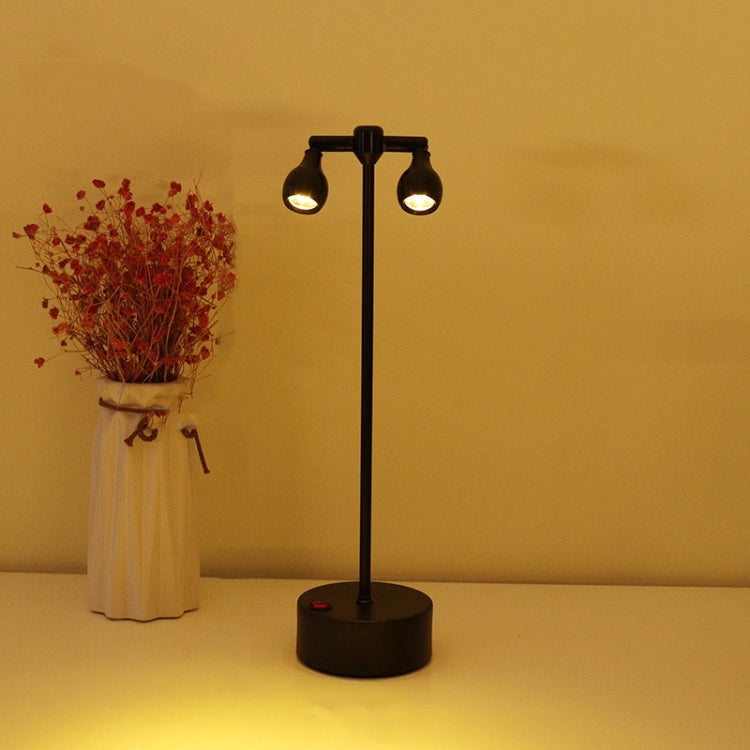 007A LED Bar Metal USB Table Lamp, CN Plug, Power source: 2W Total Height 31cm