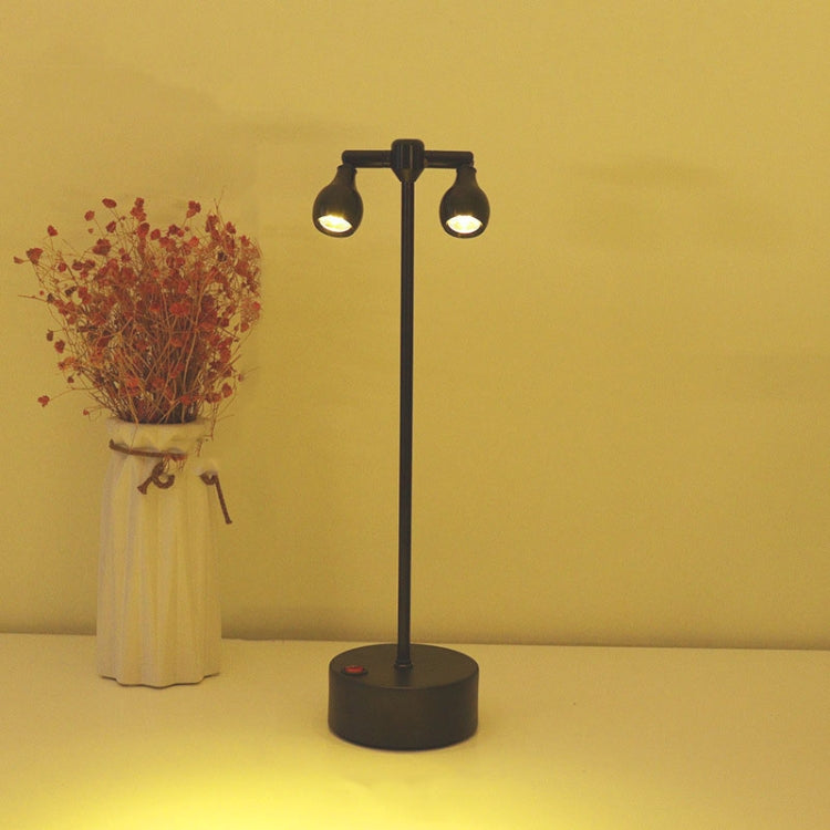 007A LED Bar Metal USB Table Lamp, CN Plug, Power source: 2W Total Height 36cm