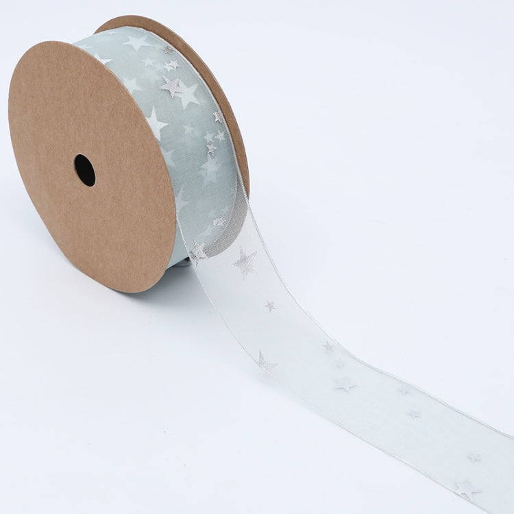 Star Ribbon Wedding Floral Packaging Ribbon, Specification: 2.5 cm