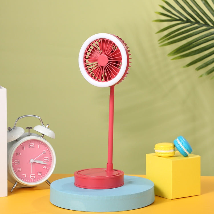 YASE YS2219 Mini Portable USB Desktop Fan With Light