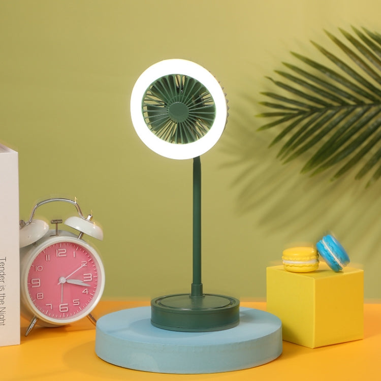 YASE YS2219 Mini Portable USB Desktop Fan With Light