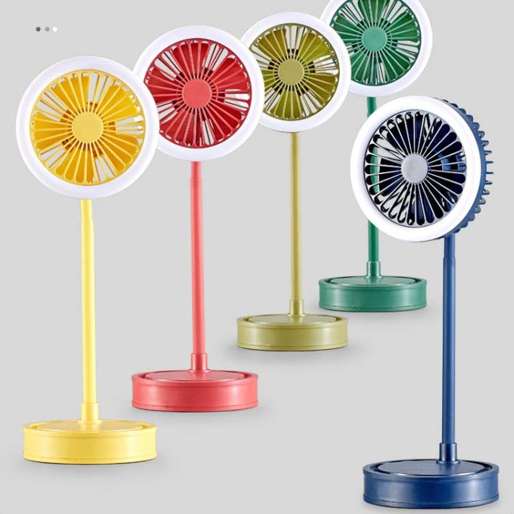 YASE YS2219 Mini Portable USB Desktop Fan With Light