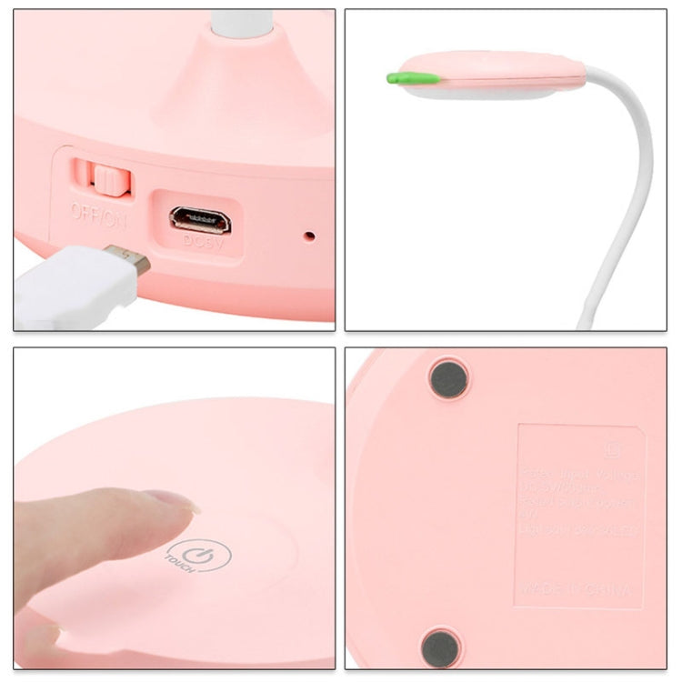 Bedside USB LED Touch Eye Protection Reading Desk Lamp