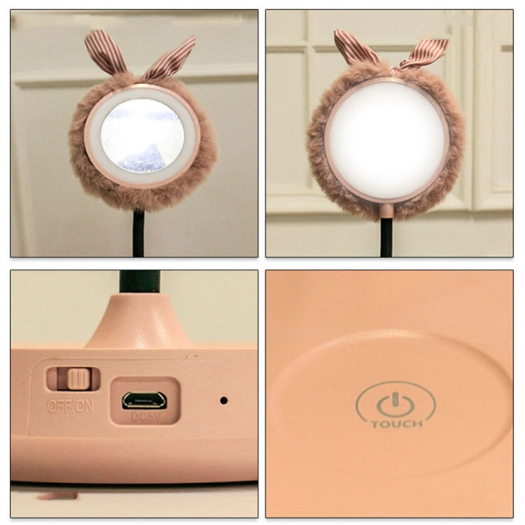 Bedside USB LED Touch Eye Protection Reading Desk Lamp