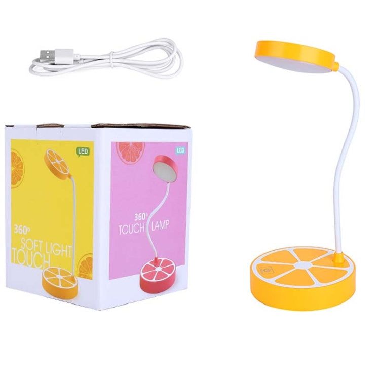 Creative Three-gear Touch Eye Protection USB Charging LED Desk Lamp