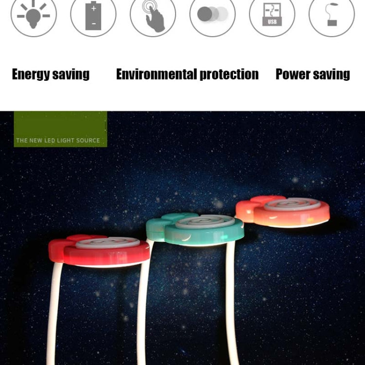 Creative Three-gear Touch Eye Protection USB Charging LED Desk Lamp