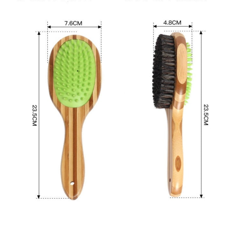 CS39 Pet Double-Sided Comb Dog Airbag Massage Cleaning & Grooming Comb