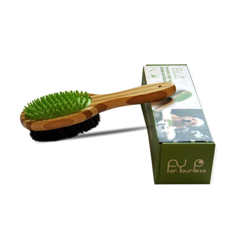 CS39 Pet Double-Sided Comb Dog Airbag Massage Cleaning & Grooming Comb