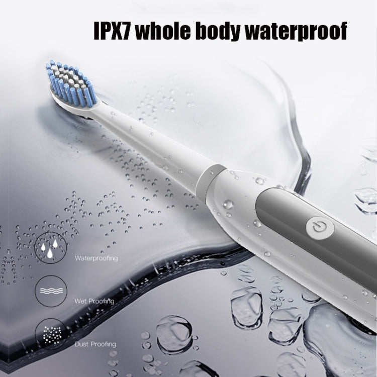 PT3 Household Automatic Waterproof Electric Sonic Toothbrush, Colour: White