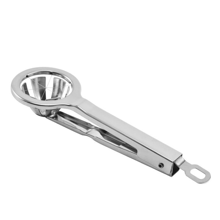 304 Stainless Steel Egg Cutter Handheld 6 Equal Parts Egg Slicer Kitchen Tool