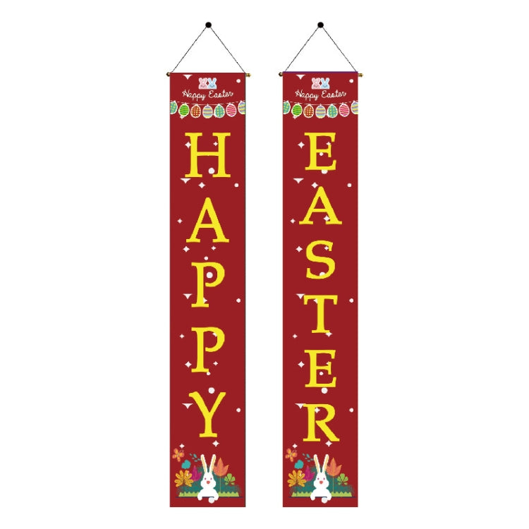 30x180cm Easter Door Curtain Hanging Flag Decoration Holiday Party Banner