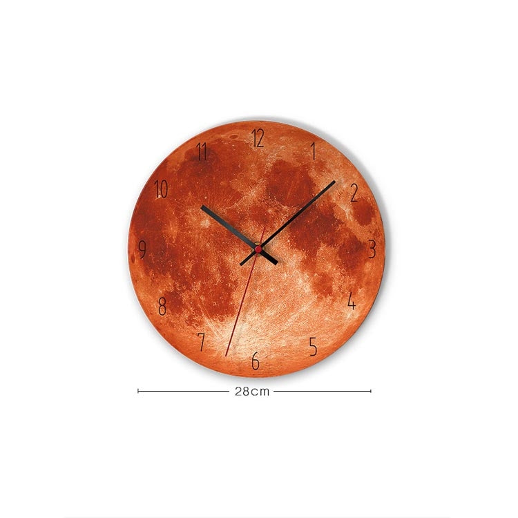 Simple Home Creative Wall Clock Living Room Wooden Decoration Silent Clock