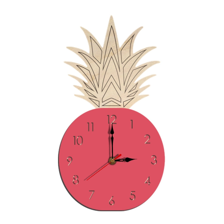 Fruit Personality Mute Wall Clock Acrylic Children Decoration Clock