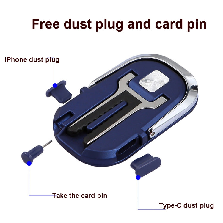 3 PCS Creative Car Phone Holder Car Multi-Function Air Outlet Navigation Ring Bracket