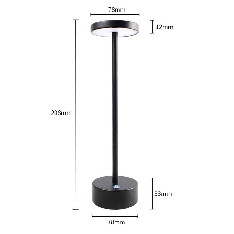 Home Bedside LED Small Desk Lamp Student Dormitory Eye Protection Desk Lamp Charging Atmosphere Night Light
