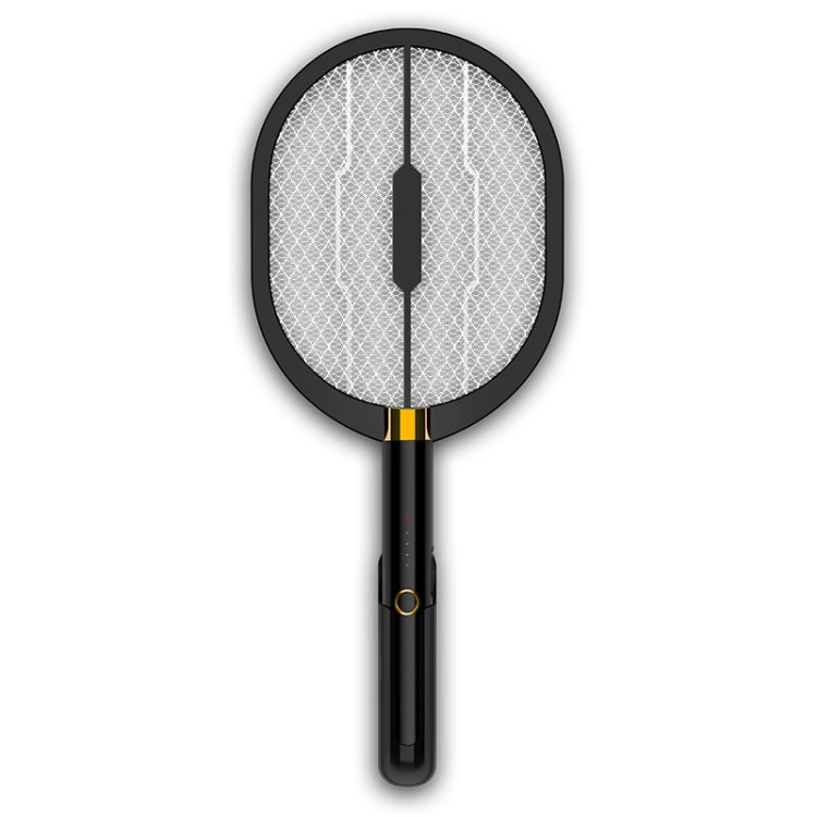 3 in 1 Household Mosquito Trap Mosquito Lamp Electric Mosquito Swatter(Black Base+Wall-mounted+USB Charging)