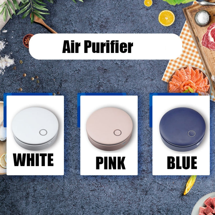 CWQ012 Refrigerator Deodorizer Air Purifier Multifunctional Toilet Pet Shoe Cabinet Portable Sterilizer(Blue)